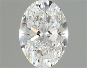 Picture of Natural Diamond 0.70 Carats, Oval with  Cut, D Color, VS2 Clarity and Certified by GIA