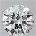 Natural Diamond 2.92 Carats, Round with Excellent Cut, G Color, VVS1 Clarity and Certified by GIA