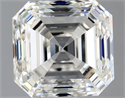Diamante Natural 2.01 quilates, Asscher , Color H, claridad SI1 y certificado GIA