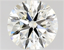Natural Diamond 0.50 Carats, Round with Excellent Cut, I Color, VVS1 Clarity and Certified by GIA