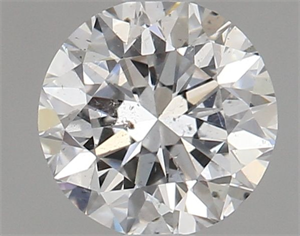 Picture of Natural Diamond 0.71 Carats, Round with Very Good Cut, E Color, SI2 Clarity and Certified by GIA