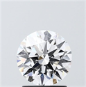 Lab Grown Diamond 1.50 Carats, Round with Ideal Cut, E Color, VVS2 Clarity and Certified by IGI
