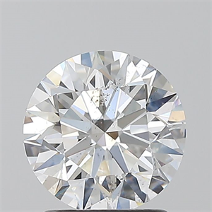 Foto Diamante Natural 1.52 quilates, Redondo , Color E, claridad SI1 y certificado GIA de