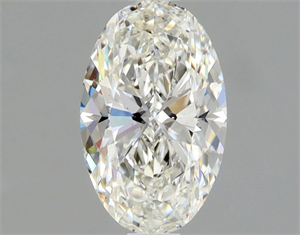 Foto Diamante Natural 0.72 quilates, Ovalado , Color H, claridad SI1 y certificado GIA de