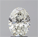 Natural Diamond 1.81 Carats, Oval with  Cut, H Color, SI1 Clarity and Certified by GIA