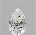 Diamante Natural 0.51 quilates, De pera , Color G, claridad VVS1 y certificado GIA
