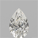 Diamante Natural 0.50 quilates, De pera , Color G, claridad VS2 y certificado GIA