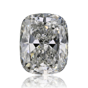 Foto Diamante Natural 0.51 quilates, Del cojín , Color H, claridad VS1 y certificado GIA de