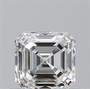 Picture of Natural Diamond 0.70 Carats, Asscher with  Cut, E Color, VS1 Clarity and Certified by GIA