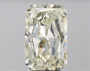 Picture of Natural Diamond 5.01 Carats, Radiant with  Cut, N Color, SI2 Clarity and Certified by GIA