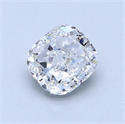 Natural Diamond 1.01 Carats, Cushion with  Cut, E Color, VVS2 Clarity and Certified by GIA