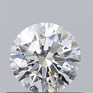 Foto Diamante Natural 0.55 quilates, Redondo , Color D, claridad SI1 y certificado GIA de