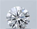 Diamante Natural 0.50 quilates, Redondo , Color D, claridad VVS2 y certificado GIA