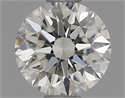Diamante Natural 0.51 quilates, Redondo , Color J, claridad IF y certificado IGI