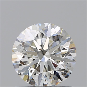 Picture of Natural Diamond 1.00 Carats, Round with Excellent Cut, I Color, SI2 Clarity and Certified by GIA