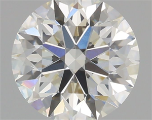Picture of Natural Diamond 0.80 Carats, Round with Very Good Cut, I Color, VS2 Clarity and Certified by GIA