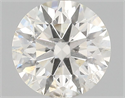 Natural Diamond 0.70 Carats, Round with Excellent Cut, I Color, I1 Clarity and Certified by GIA