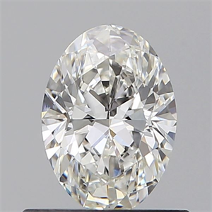Picture of Natural Diamond 0.55 Carats, Oval with  Cut, F Color, VVS2 Clarity and Certified by GIA