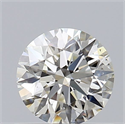 Diamante Natural 0.66 quilates, Redondo , Color J, claridad SI1 y certificado GIA