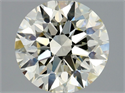 Diamante Natural 2.01 quilates, Redondo , Color K, claridad VS1 y certificado IGI