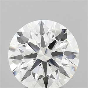 Picture of Lab Grown Diamond 2.44 Carats, Round with Ideal Cut, E Color, VVS2 Clarity and Certified by IGI