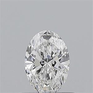 Picture of Natural Diamond 0.51 Carats, Oval with  Cut, E Color, VVS2 Clarity and Certified by GIA