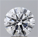 Lab Grown Diamond 4.04 Carats, Round with Ideal Cut, E Color, VS2 Clarity and Certified by IGI