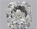Natural Diamond 0.60 Carats, Cushion with  Cut, I Color, VVS1 Clarity and Certified by GIA