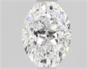 Natural Diamond 0.53 Carats, Oval with  Cut, D Color, VS1 Clarity and Certified by GIA