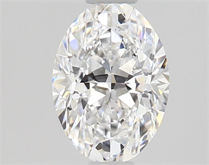 Picture of Natural Diamond 0.53 Carats, Oval with  Cut, D Color, VS1 Clarity and Certified by GIA