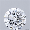Lab Grown Diamond 1.51 Carats, Round with Ideal Cut, D Color, VS2 Clarity and Certified by IGI