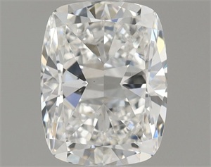 Foto Diamante Natural 1.01 quilates, Del cojín , Color F, claridad VS1 y certificado GIA de