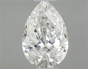 Picture of Natural Diamond 0.42 Carats, Pear with  Cut, H Color, VS2 Clarity and Certified by GIA