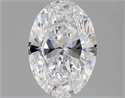 Diamante Natural 1.50 quilates, Ovalado , Color D, claridad VVS1 y certificado GIA