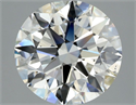Diamante Natural 3.06 quilates, Redondo , Color H, claridad SI1 y certificado GIA