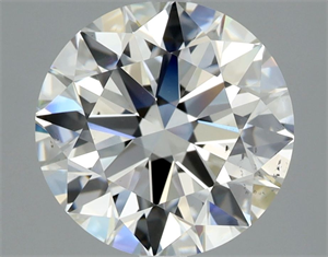 Foto Diamante Natural 3.06 quilates, Redondo , Color H, claridad SI1 y certificado GIA de