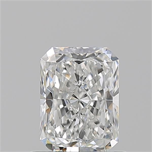 Picture of Natural Diamond 0.80 Carats, Radiant with  Cut, F Color, SI1 Clarity and Certified by GIA