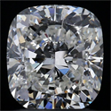 Natural Diamond 1.70 Carats, Cushion with  Cut, G Color, SI2 Clarity and Certified by GIA
