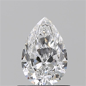 Picture of Natural Diamond 0.70 Carats, Pear with  Cut, D Color, VS1 Clarity and Certified by GIA