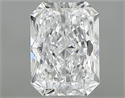 Diamante Natural 0.35 quilates, Radiante , Color D, claridad VVS1 y certificado GIA