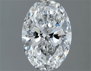 Picture of Natural Diamond 0.80 Carats, Oval with  Cut, E Color, VS2 Clarity and Certified by GIA