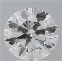 Lab Grown Diamond 3.54 Carats, Round with Ideal Cut, E Color, VVS2 Clarity and Certified by IGI
