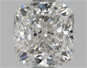 Natural Diamond 0.90 Carats, Cushion with  Cut, H Color, VS2 Clarity and Certified by GIA