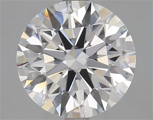 Picture of Lab Grown Diamond 3.21 Carats, Round with Excellent Cut, D Color, VVS1 Clarity and Certified by GIA