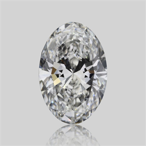Foto Diamante Natural 0.52 quilates, Ovalado , Color G, claridad IF y certificado GIA de