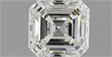 Natural Diamond 1.01 Carats, Asscher with  Cut, H Color, VS1 Clarity and Certified by IGI