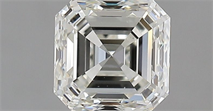 Picture of Natural Diamond 1.01 Carats, Asscher with  Cut, H Color, VS1 Clarity and Certified by IGI