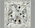 Diamante Natural 1.03 quilates, Princesa , Color F, claridad SI2 y certificado HRD