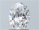 Diamante Natural 0.91 quilates, Ovalado , Color E, claridad SI1 y certificado GIA