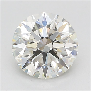 Picture of Lab Grown Diamond 1.66 Carats, Round with Ideal Cut, I Color, VVS2 Clarity and Certified by IGI